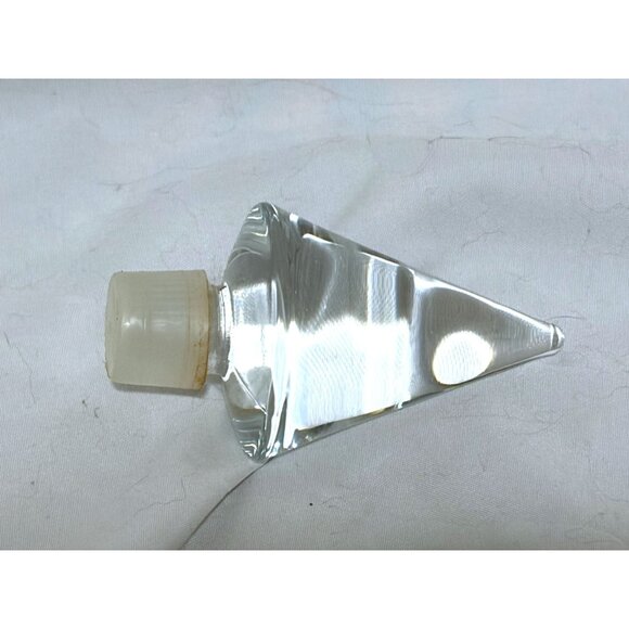 VTG Shalimar Guerlain 17 oz 500ml Montre Watch Bottle Ground Glass France EMPTY - Picture 7 of 11